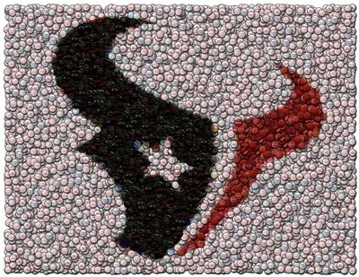 Best Bar Game Room Houston Texans Sign framed w/COA - Image 1 of 2