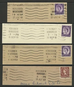 GB QE11 1960-1962 MACHINE CANCELLATIONS - Picture 1 of 1