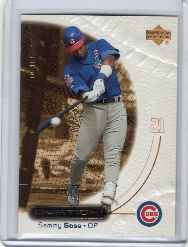 SAMMY SOSA 2001 Upper Deck Ovation #36 - CUBS - Image 1 of 1