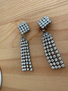 Ohrringe Strass; wunderschön - Vintage - Bild 1 von 4