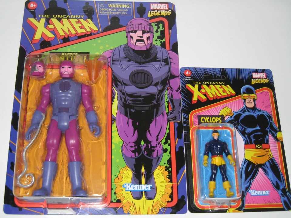 Marvel Legends Retro Collection Cyclops 3.75" Action Figure Uncanny X-Men