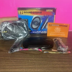 Force 2 Way Speaker 4X6 Model SC-4622 Sound Storm Laboratories 120 Watts New - Picture 1 of 8