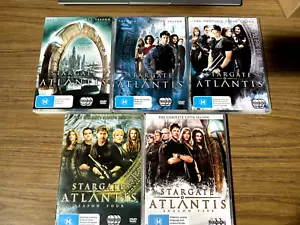 Stargate Atlantis - Complete - Seasons 1-5 (1 2 3 4 5) - DVD - Region 4 - Picture 1 of 2