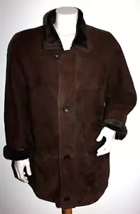 Cerruti 1881 EDLE LUXUS Herren Echt Leder Fell Jacke, TOP! Gr.52 - Bild 1 von 12
