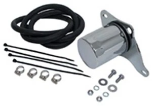 Chrome Oil Tank Filter Conversion Kit For 57-81 Harley Sportster Ironhead 87001 - Picture 1 of 6