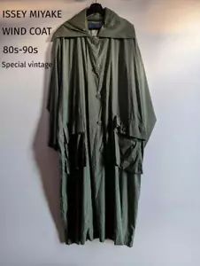 Abrigo cortavientos vintage de nailon para hombre ISSEY MIYAKE - Imagen 1 de 7