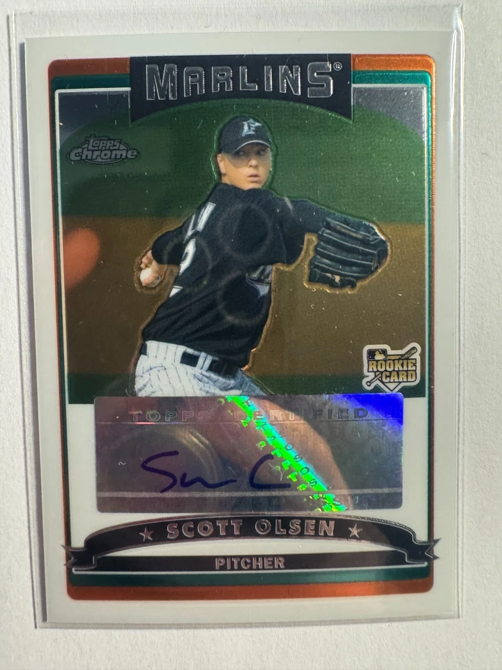 K280,743 - 2006 Topps Chrome #343 Scott Olsen Auto (RC) - Image 1 of 1