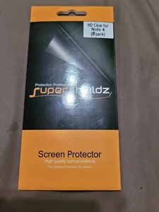 3X Supershieldz Screen Protector Anti Scratch Samsung Galaxy Note 4 - Picture 1 of 3