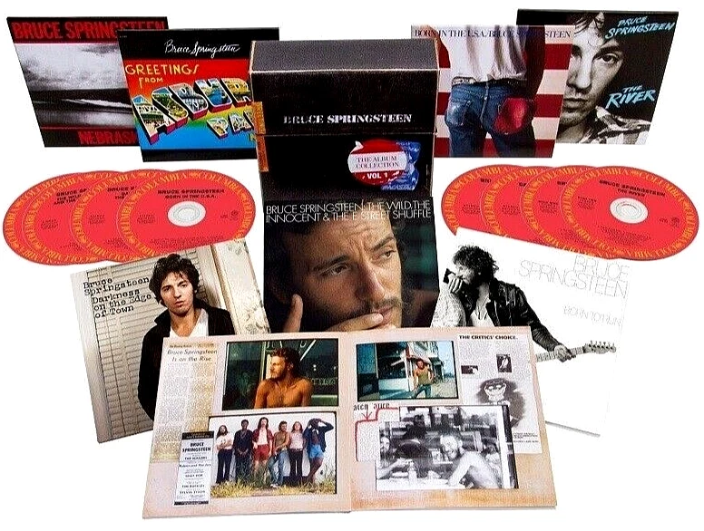 BRUCE SPRINGSTEEN – The Album Collection Vol. 1 (8CD Limited Hardcover-Box) Neu - Bild 1 von 1
