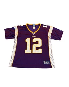 Reebok Womens NFL Players Football Jersey Minnesota Vikings Percy Harvin #12 XL - Picture 1 of 10