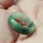 Size 8 3/4 CERTIFIED Natural Jadeite Grade A Beautiful Green JADE Ring