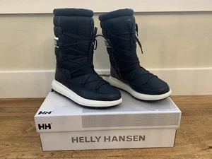 Helly-Hansen Isolabella großer isolierter Damen-Schneestiefel marineblau 11480-597 Größe 8,5 - Bild 1 von 8