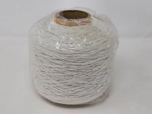 Bulk Spool White 1mm Elastic Thread Cord Beading Jewelry Making Crafts 1,050 YDS - Picture 1 of 3