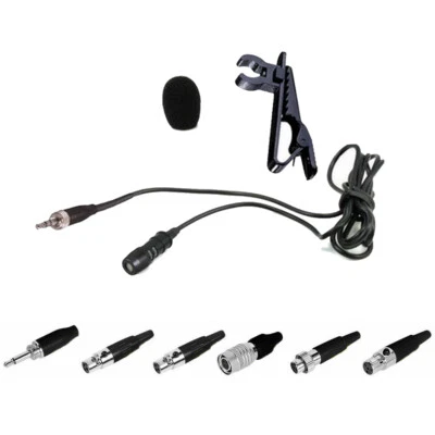 New Lavalier Lapel Microphones For Shure Sennheiser AKG 3.5mm Jack TRRS 3-Pin - Image 1 of 4