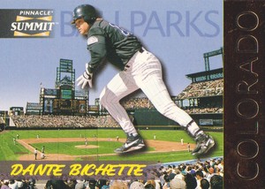 1996 Summit Baseball Ballparks #3 Dante Bichette /8000 Colorado Rockies
