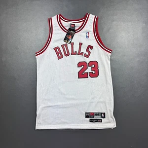 100% Authentic Michael Jordan Vintage Nike 84 85 Bulls Rookie Trikot Gr. 44 L  - Bild 1 von 6