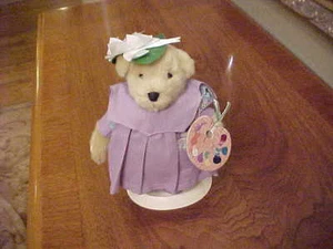 MUFFY VANDERBEAR WEARING GIBEARNY FRENCH ARTIST  & ARTIST PALLETTE - Picture 1 of 3