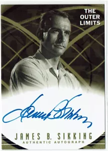 The Outer Limits Premiere Edition Autograph Auto A5 James B. Sikking as Botanist - Picture 1 of 2