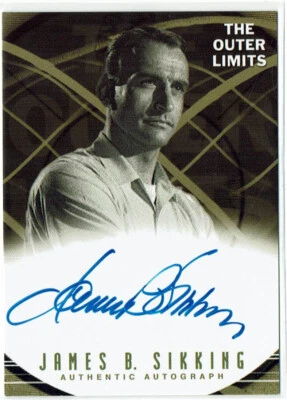 The Outer Limits Premiere Edition Autograph Auto A5 James B. Sikking as Botanist - Image 1 of 2