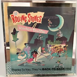 Rolling Stones/Bangles Rare 7" Single Sales Award Solid Lucite! - Picture 1 of 6