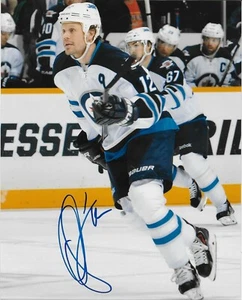 Signed Olli Jokinen Winnipeg Jets Autographed 8x10 Photo #1 Original - Picture 1 of 2