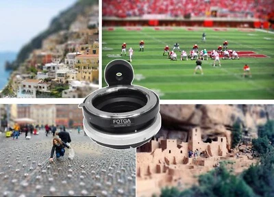 Shift  Adaptor  for Sony E mount to Nikon F Mount lens   Tilt only not Shift - Image 1 of 4