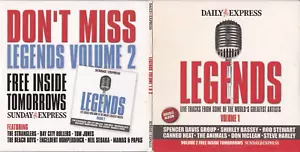 LEGENDS Live Tracks from some the world´s greatest artists (Newspaper Double CD) - Bild 1 von 3