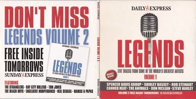 LEGENDS Live Tracks from some the world´s greatest artists ( Double Album ) - Bild 1 von 3