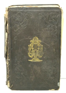 V.Cool 1845 Book Gifted Ladies Companion Or Peoples Annual Steel Engravings! NYC - Picture 1 of 12