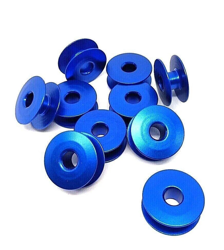 10XBobbin (alum.), blue color #272152-B for All Plain Sewers - Image 1 of 1