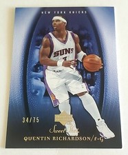 2005-06 UPPER DECK SWEET SHOT GOLD SPECTRUM 34/75 QUENTIN RICHARDSON NR.MINT #78