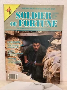Vintage Soldier of Fortune Magazine Nov 1986 Vietnam Chasing Charlie - Fast Ship - Foto 1 di 9