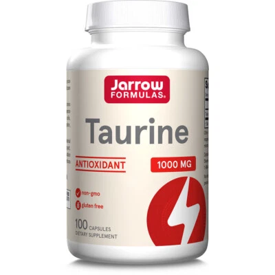 Jarrow Formulas, Taurina, 1000 mg, 100 capsule - spedizione lampo - Immagine 1 di 3