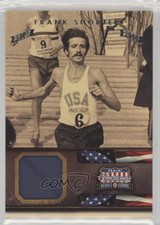 2012 Americana Heroes & Legends Elite Materials Silver Proof /25 Frank Shorter