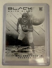 Will Anderson Panini Black White Knight Rookie Card Houston Texans