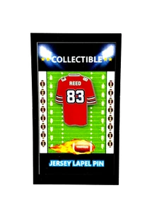 Prendedor solapa jersey Buffalo Bills Andre Reed-clásico retro coleccionable-HOF - Imagen 1 de 1