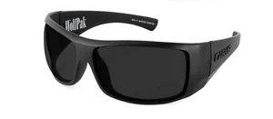 lunettes soleil CARVE WOLFPACK Injected Polarized Black Floating Sunglasses - Picture 1 of 4
