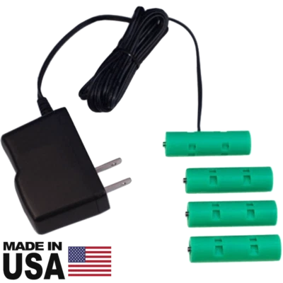 4 AA Battery Eliminator - 6 Volts - AC Powered - Image 1 of 4