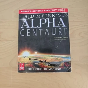 Prima's Official Strategy Guides Ser.: Sid Meier's Alpha Centauri by IMGS... - Picture 1 of 5