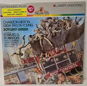 SOYLENT GREEN SCI-FI no barcode 1ST PRESSING LASERDISC LASER DISC NEW SEALED - Picture 1 of 2