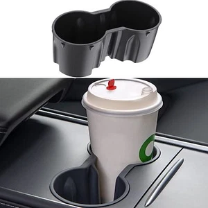 Cup Holder for Tesla Model 3 Y Center Console Accessories Insert Slot Slip Clip - Picture 1 of 9