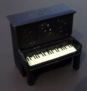 Oggetto accessorio diorama pianoforte verticale miniatura scala 1/24 scala G - Foto 1 di 3