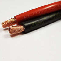 Red 10M metros Hi-Flex Cable De Arranque/PVC Batería 50MM 345 Amp 640/0.3 encalladura