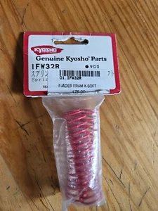 Vintage RC Car Buggy Kyosho IFW32R Shock Spring (S), Red Super Soft: INFERNO VE - Picture 1 of 2