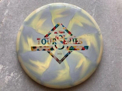 Ledgestone TS ESP Buzzz-Yellow and Lavender Swirls w Wonderbread Foil - Image 1 of 4