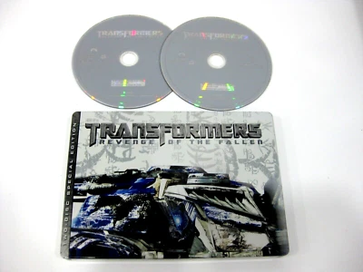 Transformers Revenge Of The Fallen DVD Shia LaBeouf Megan Fox - 2DVD Metal Case - Image 1 of 2