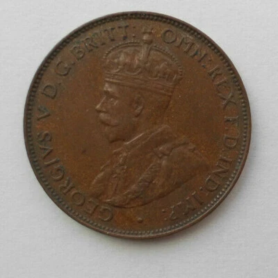 1936 Australia Half Penny About Uncirculated Details - Image 1 of 2