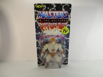 SUPER7 MOTU MASTERS OF UNIVERSO COLEÇÃO VINTAGE BRILHO NO ESCURO FIGURA HE-MAN - Imagem 1 de 4