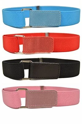 OLATA Kinder/Kinder/Junior Gürtel. Unisex Stretch Haken & Schlaufengurte