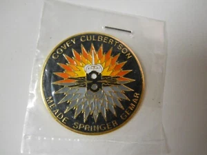 Placa simbólica medallón de una cara del transbordador espacial misión NASA STS-38" esmalte de 1,25 - Imagen 1 de 2